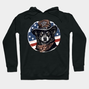 Patriotic Eskimo Dog Hoodie